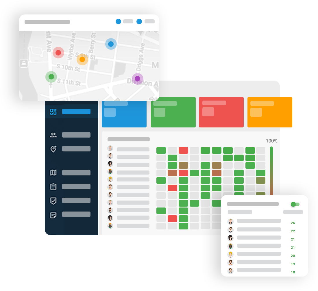 Navixy Field Service Management Dashboard