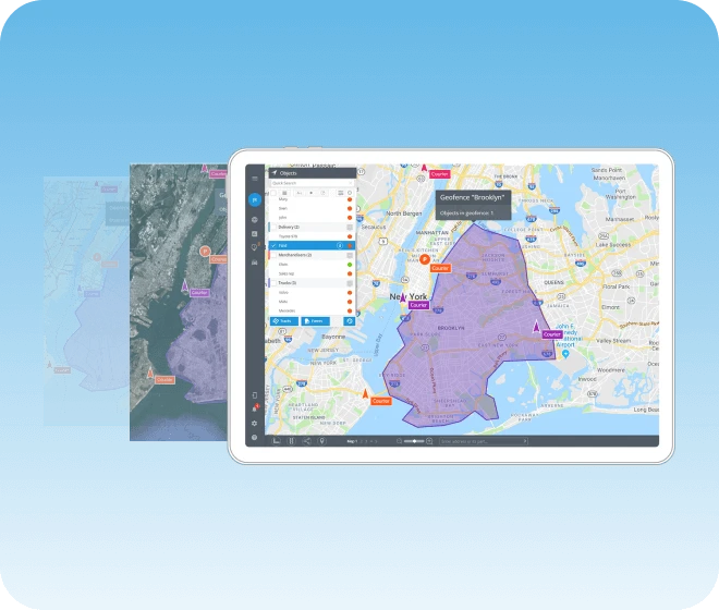 Localization map interface